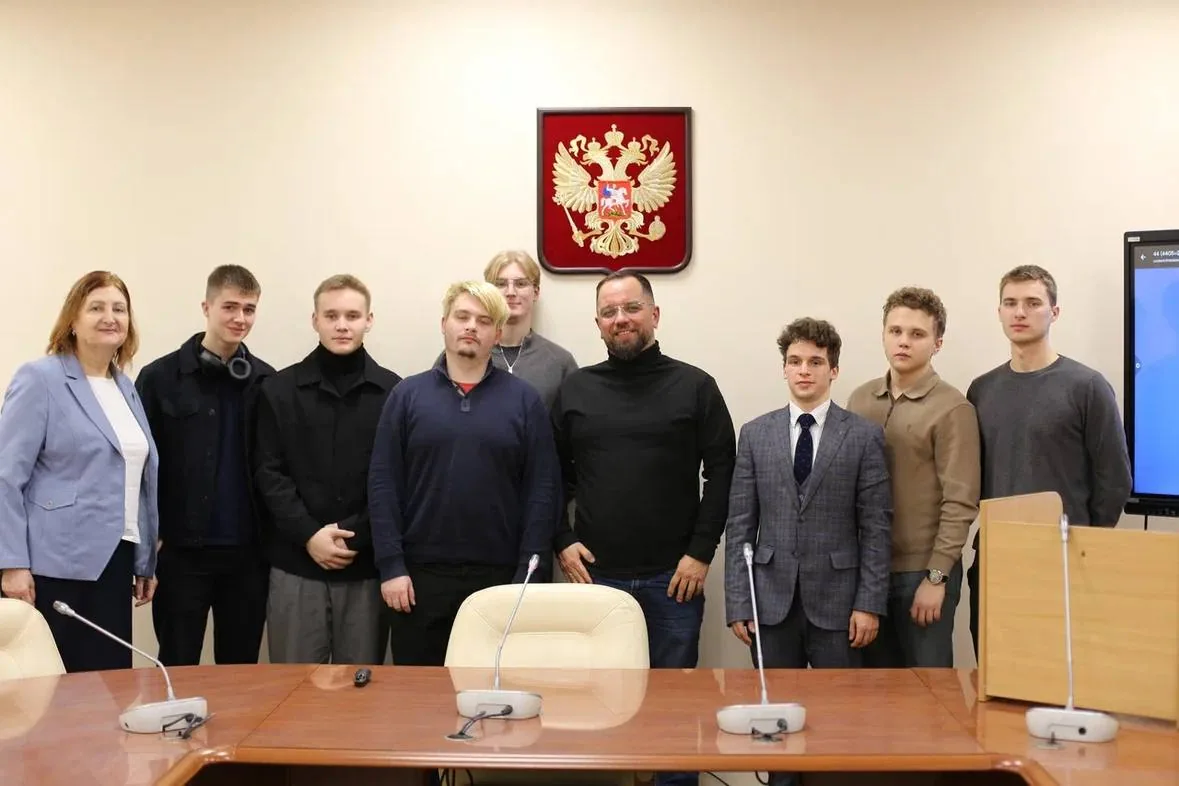 Общая фотография после открытой лекции